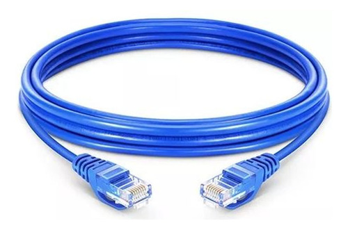Cable De Red Utp 5 Metros Rj45 Cat 5e Patch Cord Pc Modem