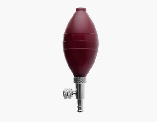 Imagem 1 de 2 de Pera Bic Vinho Com Valvula Esfigmomanômetro Aneróide