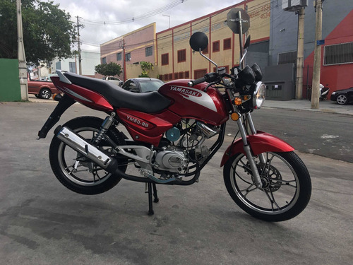 Imagem 1 de 7 de Motocicleta 50cc *0 Km* Vermelha 2014 12x299,00 Cartão