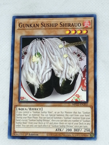 Gunkan Suship Shirauo Comun Yugioh