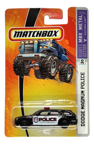 Matchbox Dodge Magnum Police Primer Edición Año 2005