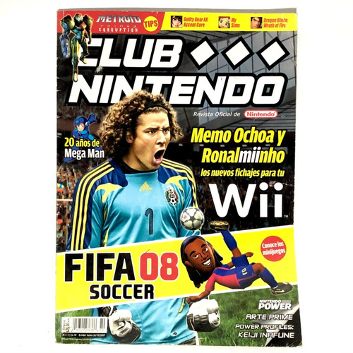 Revista Club Nintendo Año 16 #10 Número Octubre 2007