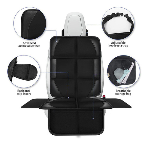 Alfombrilla Protectora De Asiento, Protector Antideslizante