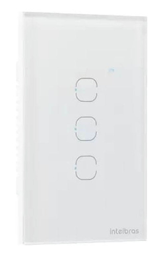 Interruptor Inteligente Touch 3 Botões Intelbras Ews 1003 Br