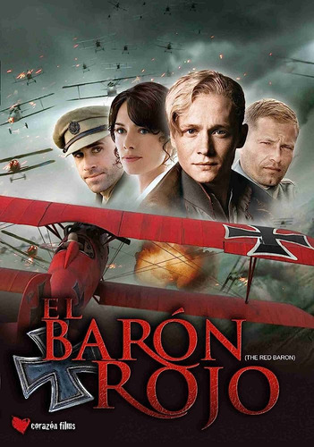 El Barón Rojo- Joseph Fiennes- Primera Guerra Mundial Dvd