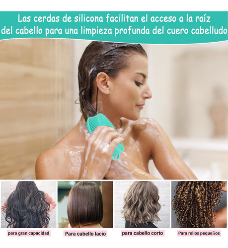 Cepillo De Ducha, Cepillo De Masaje De Silicona Exfoliante