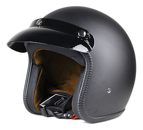 Casco De Moto Vintage For Hombre Y Amp;mujer, Diseño Retro