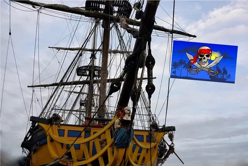 Pirate Flag 3x5ft,pirate Ship Flag Cross Knife Flags For ...