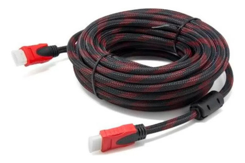 Cable Hdmi V1.4 Led Smart Tv Filtros Premium Oro 15 Metros