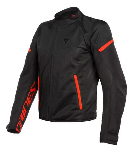 Jaqueta Moto Dainese Masculina Bora Air Ventilada Vermelha