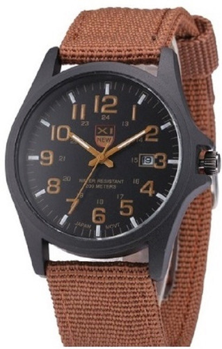 Relogio Masculino Esportivo Militar Pulseira Em Nylon