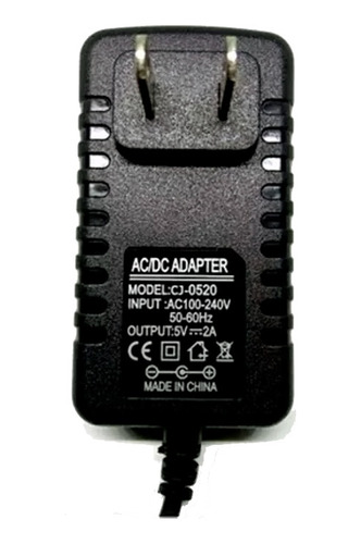 Mgsystem Adaptador Ac-dc Fijo 5v 2a Arduino Pic Cctv