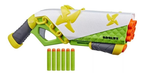 Lanzador Nerf Roblox Scorpion Dardos - Hasbro / Diverti