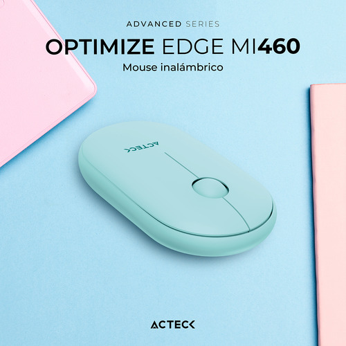 Mouse Acteck Edge Mi460 Ultra Delgado 1600dpi Inalambrico