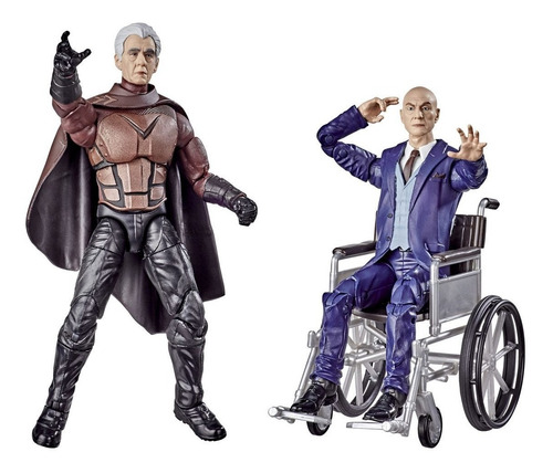 Imagen 5 de 9 de Hasbro Marvel Legends Series X-men Magneto Y El Profesor X