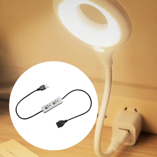 2 Cable De Extensión Del Interruptor Del Temporizador Usb