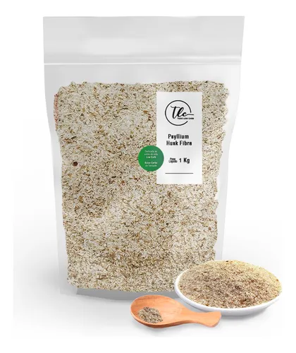 Psyllium 1 Kg Puro Rico Em Fibras 100% Natural Sem Glúten