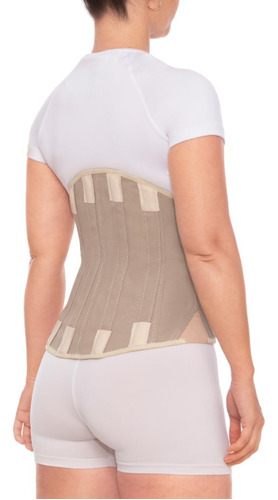 Corset Ortopedico Ballenado Lumbar Faja Columna Escoliosis