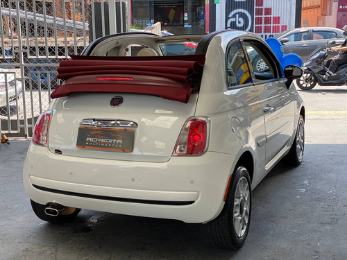 Imagem 6 de 15 de Fiat 500 1.4 Cabrio 8v Flex 2p Automatizado