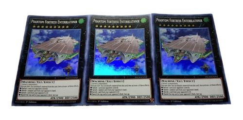 Yu-gi-oh! 3x Phantom Fortress Enterblathnir Inch-en052