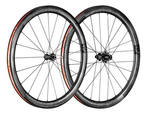 Ruedas Ruta Vision Carbon Metron 45disc Cl 21/24h Shimano 12