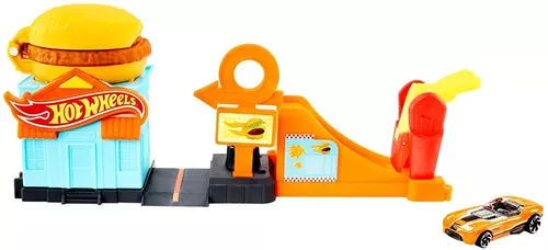 Pista Hot Wheels City Drive-thru De Hambúrguer Mattel - Vals Magazine