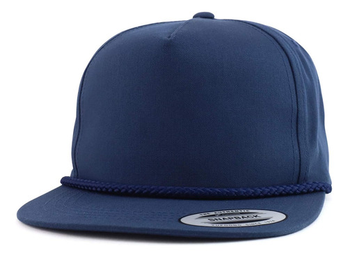 Gorra De Golf Clásica De 5 Paneles Trendy Shop Flatbill Snap
