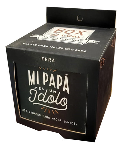 Box De Ideas Planes Para Hacer Con Papá Mi Papá Es Un Ídolo