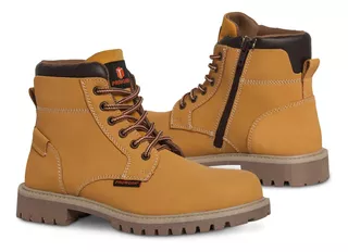 Bota Hombre Trabajo Botin Industrial Tactica Vaquera P607