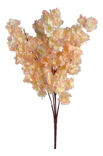 Ramo De Flores Artificiales Flores De Cerezo 54cm Deco
