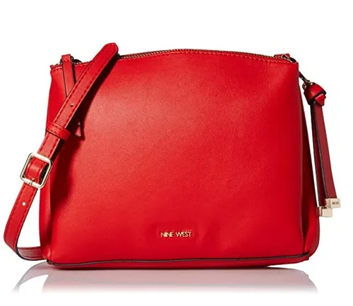 Bolsa nine west roja hot sale