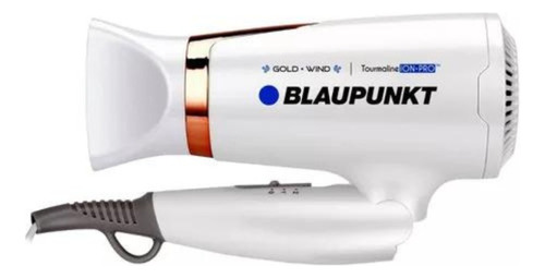 Secador Cabello Pelo Blaupunkt Gold Wind Plegable De Viaje C