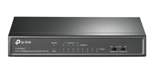 Switch Tp-link Fast Ethernet Tl-sf1008lp 8 Puertos 10/100mb