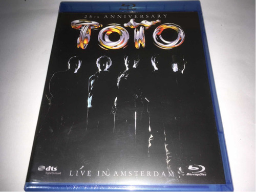 Toto Live In Ámsterdam 25th Anniversary Blu-ray Nuevo