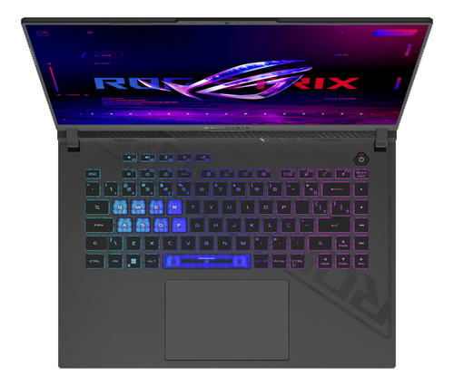 Notebook Gamer Asus Rog Strix G16 I9 32gb 1tb Rtx 4070 Cinza