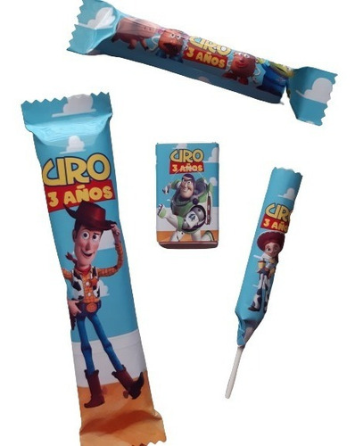 Candy Bar Toy Story Golosinas Personalizadas 10 Niños 