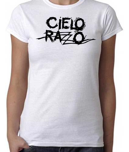 Remera Mujer Cielo Razzo 100% Algodón Calidad Premium