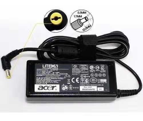 Imagen 2 de 6 de Adaptador Cargador Acer Aspire 19v 3.42a 5.5mm X 1.7mm F