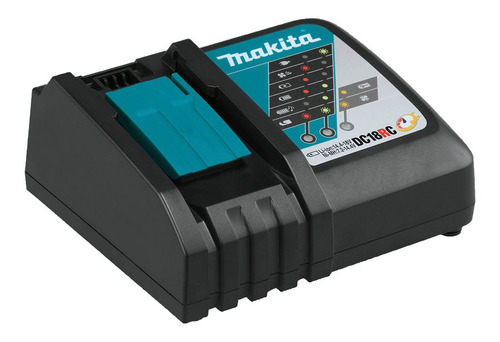 Cargador Rápido De Batería Ion Litio 18v Lxt Makita Dc18rc