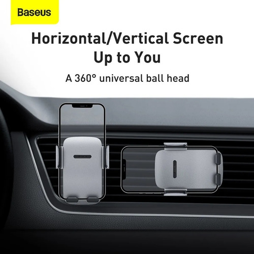 Soporte Para Celular Auto Universal Baseus Ventilacion Matad