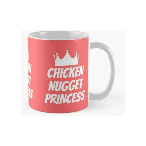 Taza Princesa Nugget De Pollo - Regalo Divertido Nugget Cali