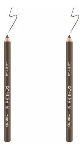 Kit 2 Catrice Kohl Kajal Wp 040 - Marrom