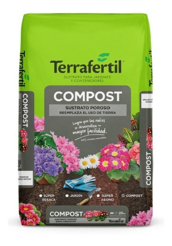 Compost Sustrato  10lts Terrafertil
