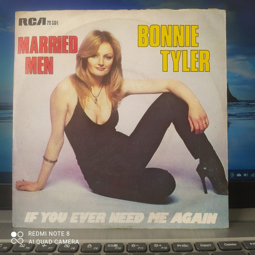 Disco Vinil Compacto - Bonnie Tyler - Married Me( Importado)