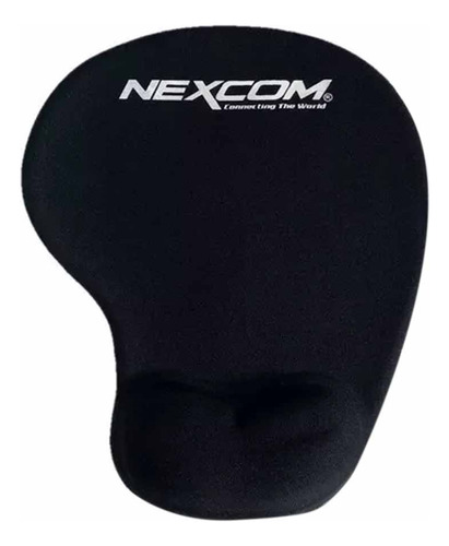 Mouse Pad De Gel Negro Nexcom H-02