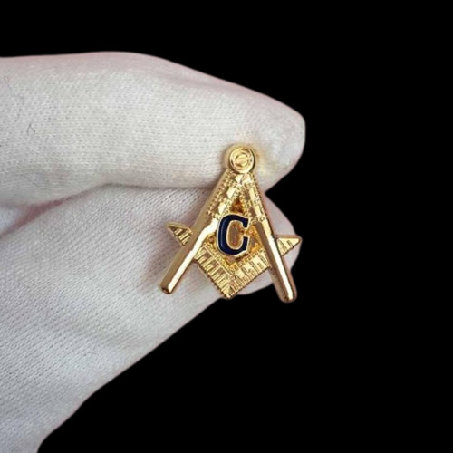 1 Pin Boton Maçonaria Illuminati Ordem Demolay Templário