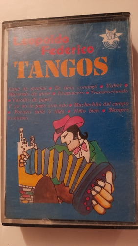 Cassette De Leopoldo Federico Tangos(1951
