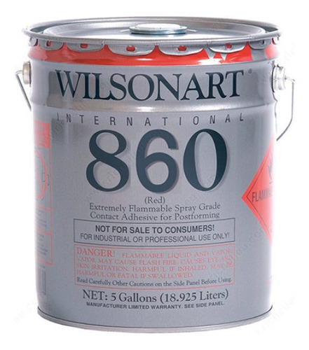 Pegamento De Contacto Grado Spray Wilsonart 860 Cubeta 19l