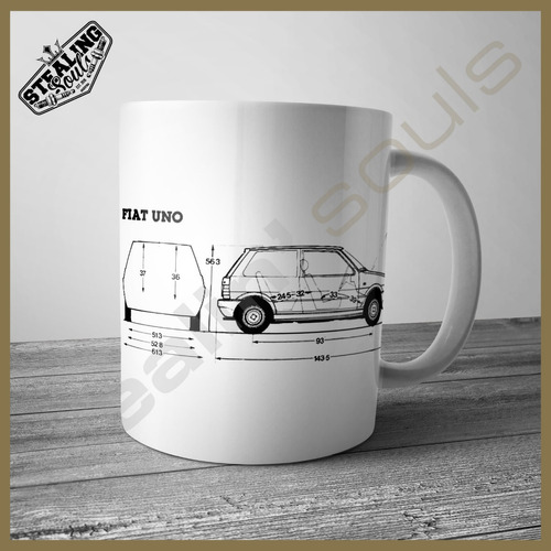 Taza Fierrera - Fiat #011 | Abarth / Martini / Uno / Lancia