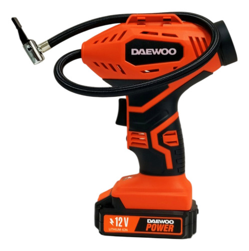 Inflador De Aire Inalámbrico Llantas Auto Daewoo Dwci155 12v